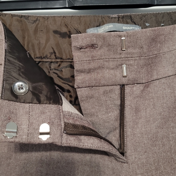 Smart Set Regular Curvy Fit Dark Beige Pants - Picture 8 of 8